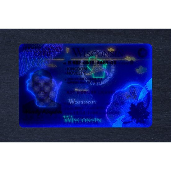 Wisconsin Identification Card (2026 Version丨Not DL)