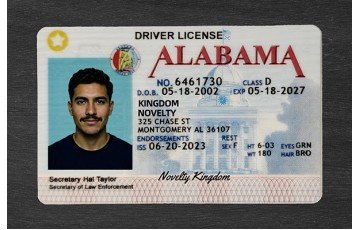 Alabama Fake ID