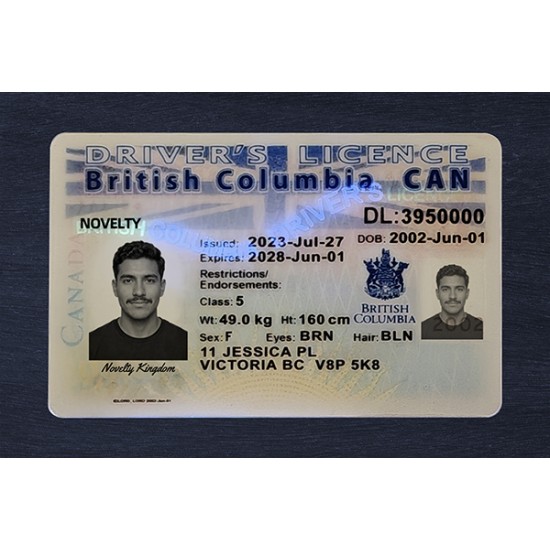 British Columbia Fake ID