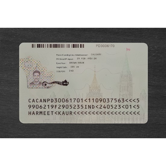Canada PR Card (2026 Version)