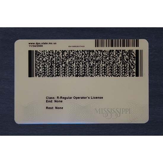 Mississippi Fake ID