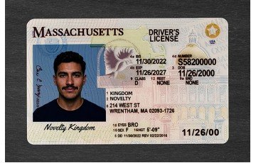 Massachusetts Fake ID