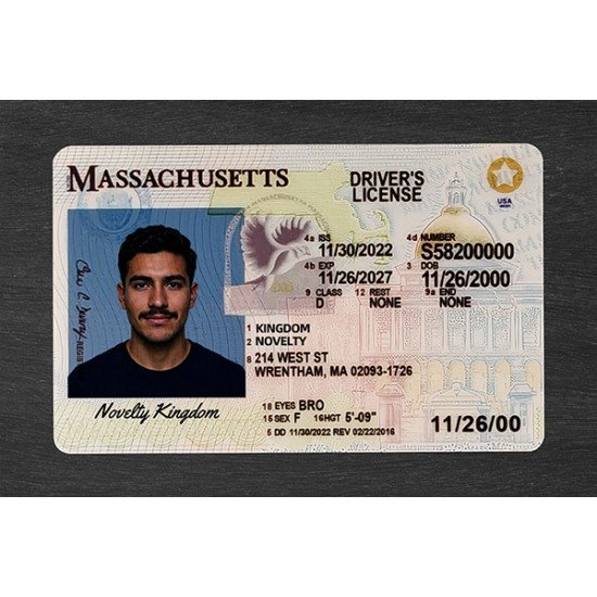 Massachusetts Fake ID