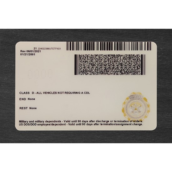 UTAH Fake DL (2026 Version)
